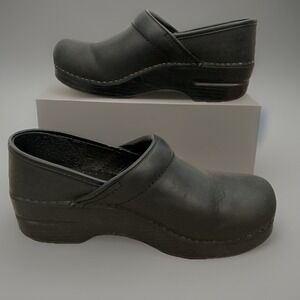 dansko Classic Black Women's Clogs